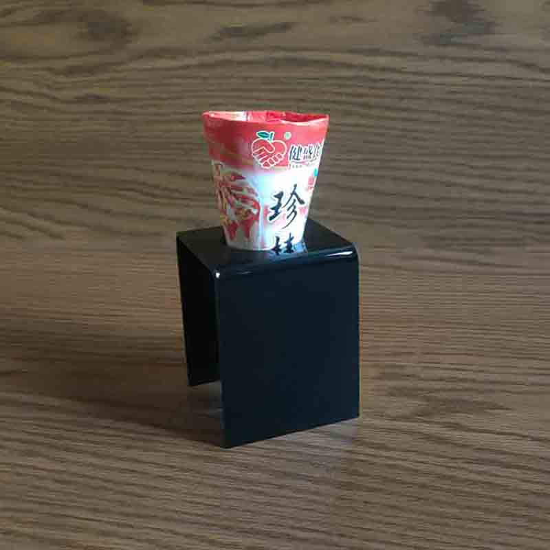 亞克力食品展示架_u型冰淇淋展架定制